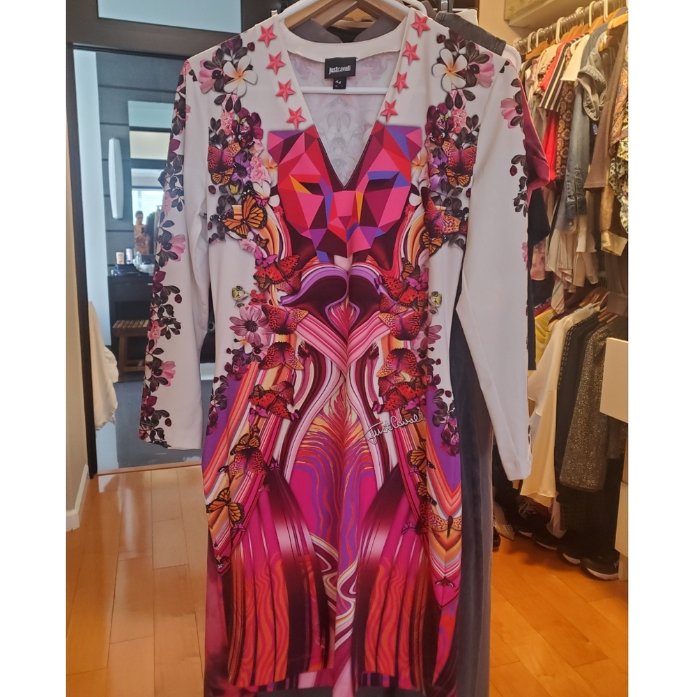 Just Cavalli stretching dress NWOT